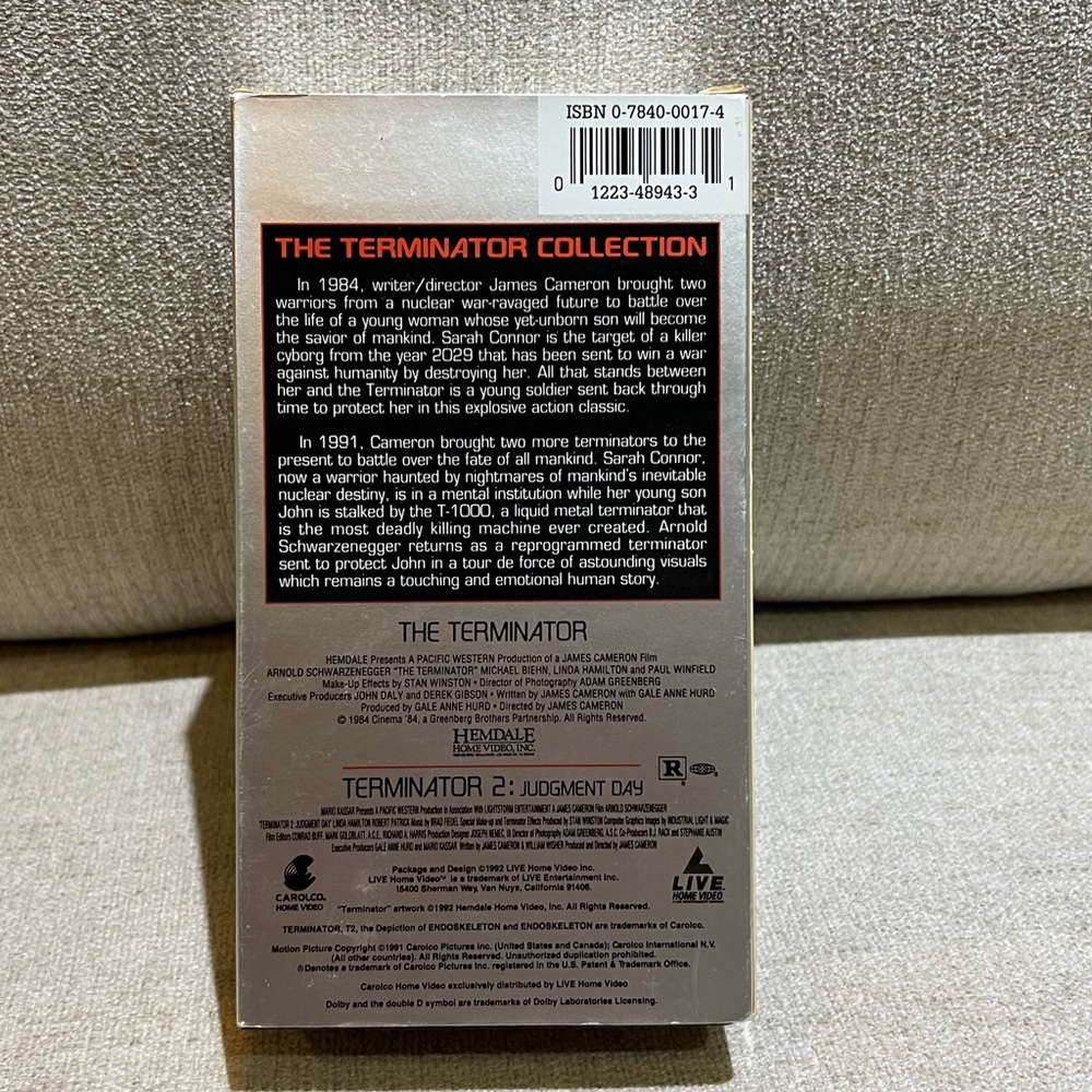 The Terminator Vhs Collection - Picture 3 of 5
